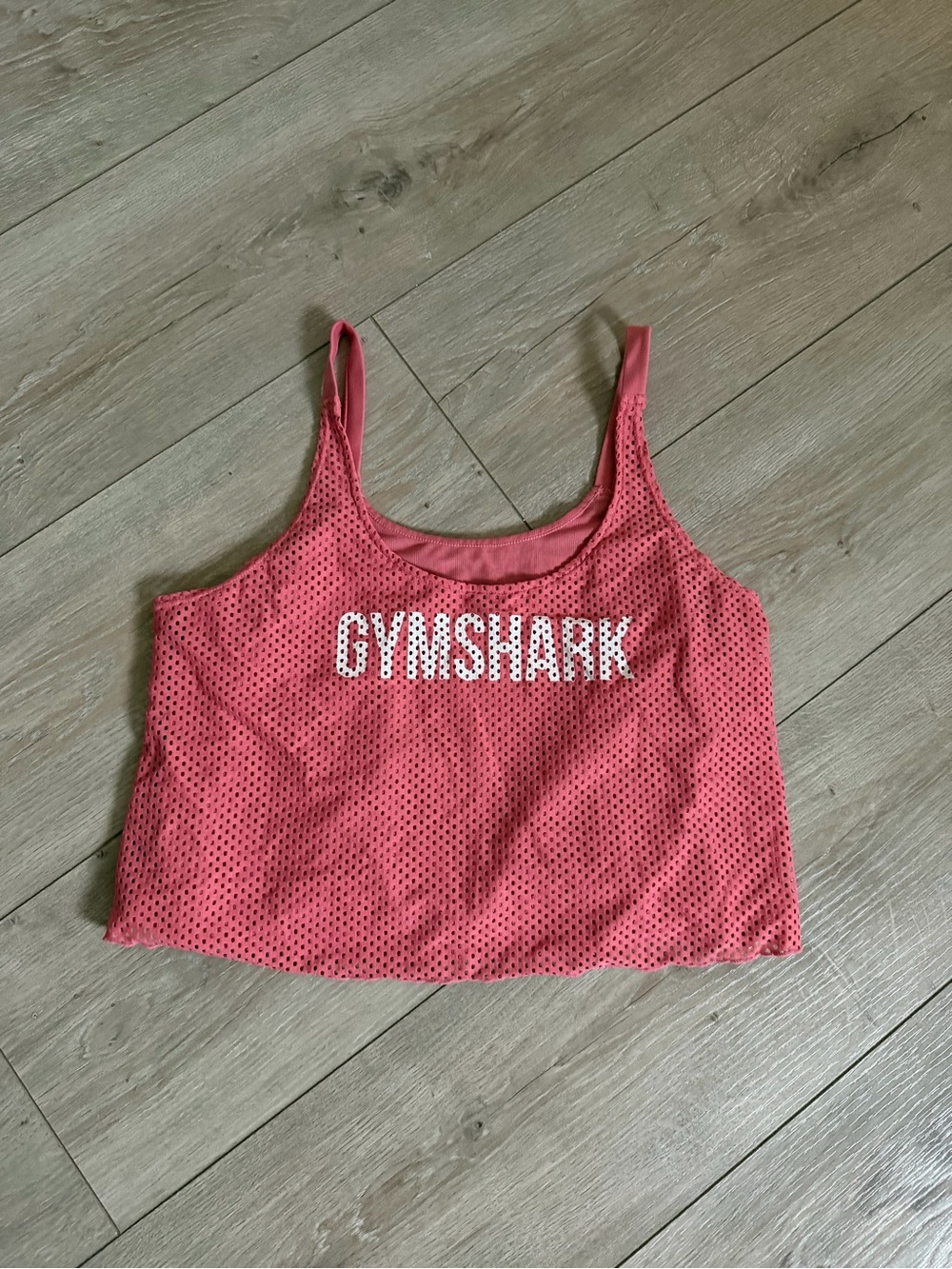 GYMSHARK Pink Athletic Tank Top Like New